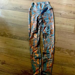 Carbon38 snake print leggings